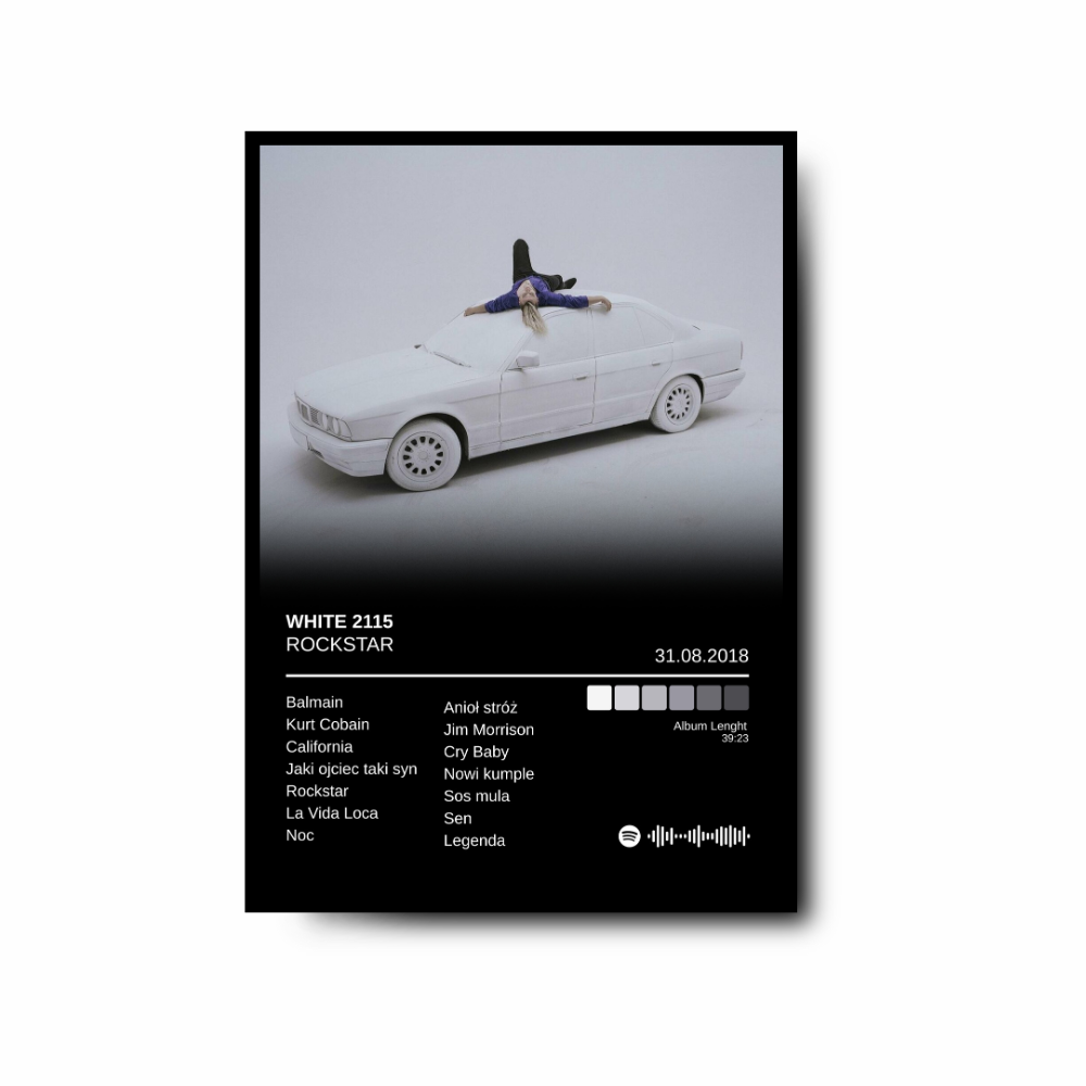 Plakat WHITE 2115 - Rockstar