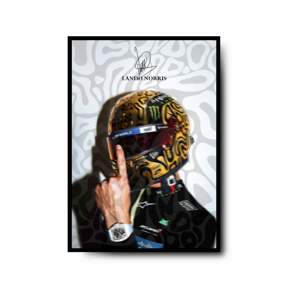 Plakat Lando Norris Champion