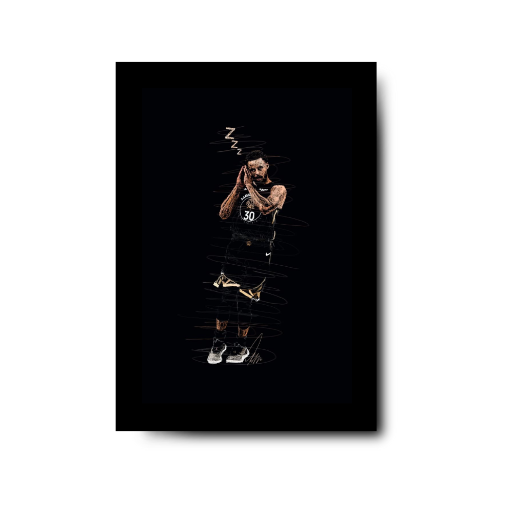Plakat Stephen Curry Goodnight