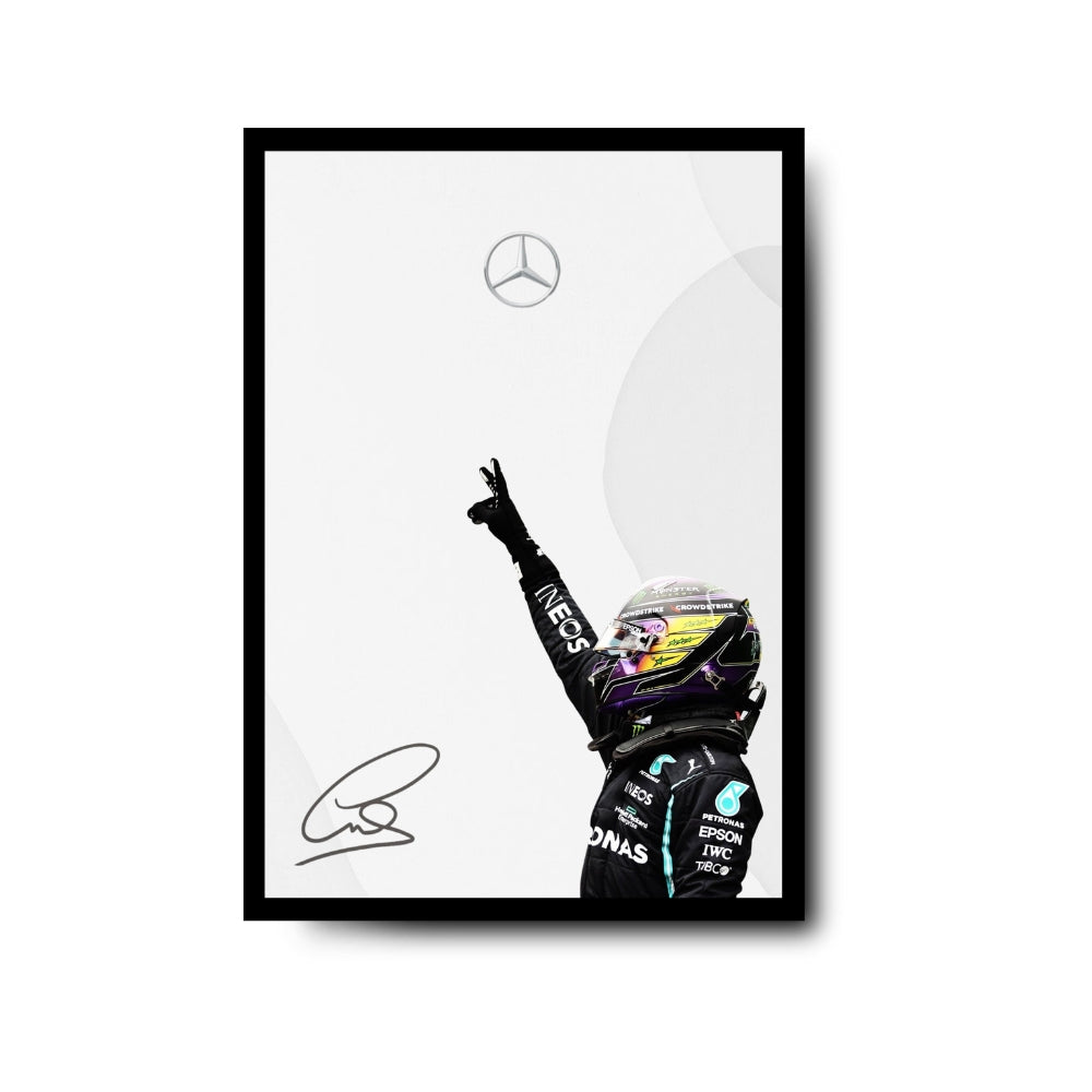 Plakat Lewis Hamiltion