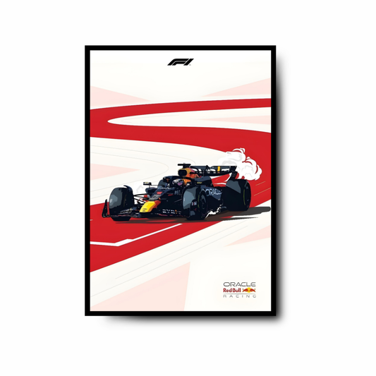 Plakat Bolid F1 Redbull