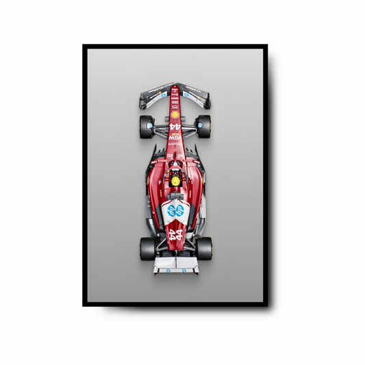 Plakat Bolid F1 Ferrari SF 25