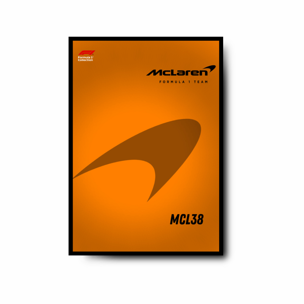 Ramka na Bolid F1® McLaren Team MCL38