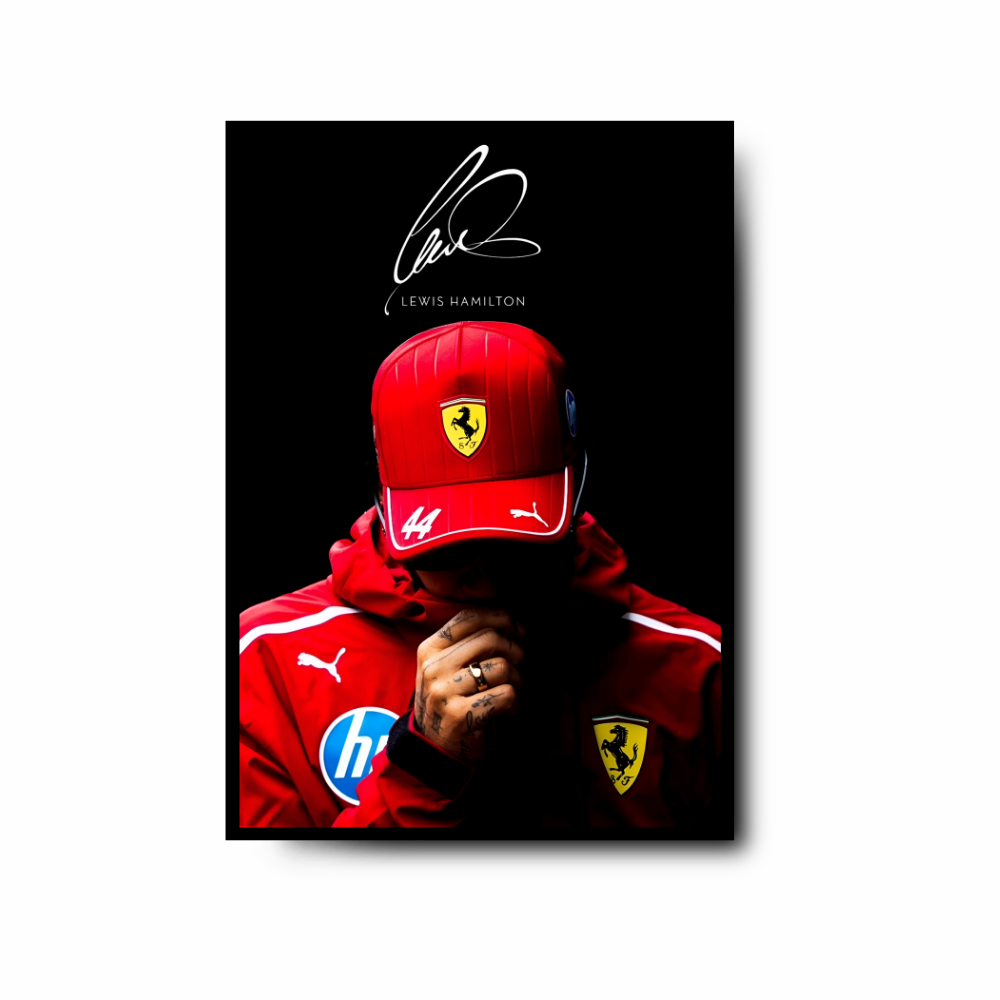Plakat Lewis Hamilton #44
