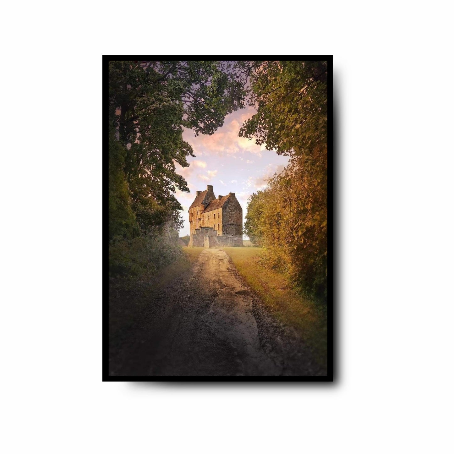Plakat inspirowany serialem Outlander - Lallybroch