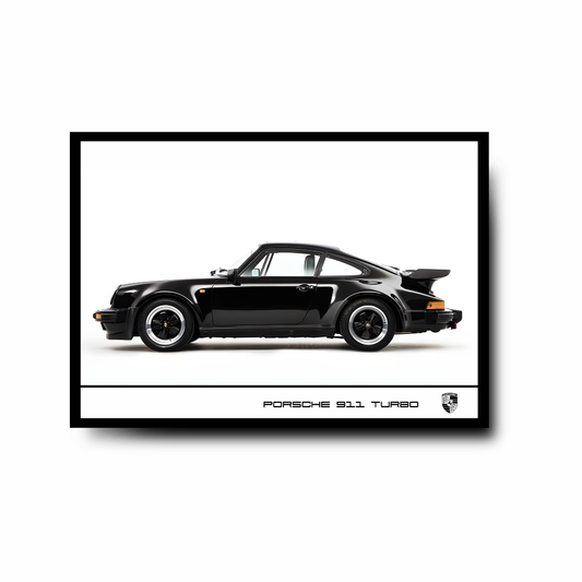 Plakat Porsche 911 Turbo