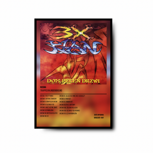 Plakat 3X Klan - Dom pełen drzwi