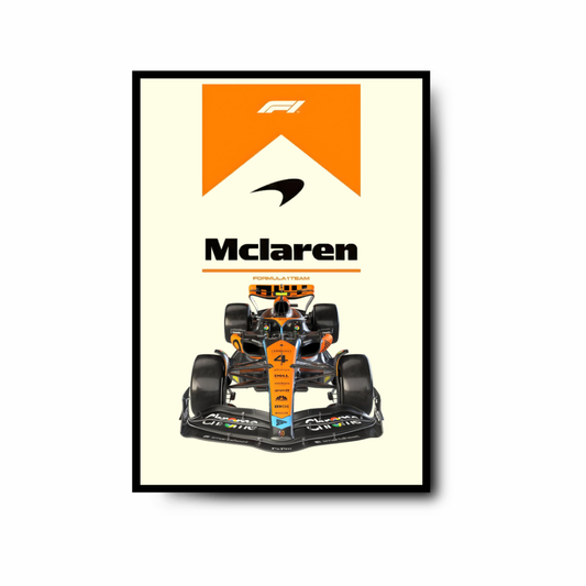 Plakat McLaren F1 Racing