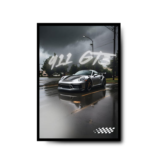 Plakat Porsche 911 GT3