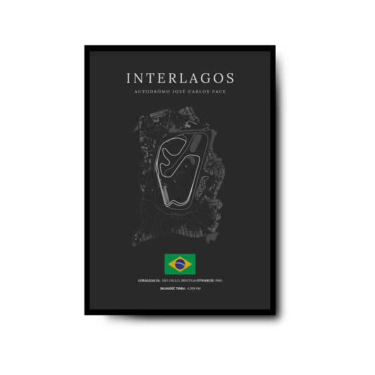 Plakat Toru Interlagos – Autódromo José Carlos Pace
