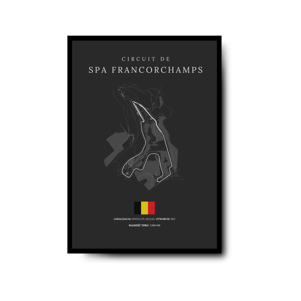 Plakat Toru Circuit de Spa-Francorchamps