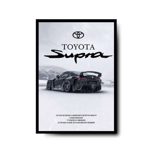 Plakat Toyota Supra A90