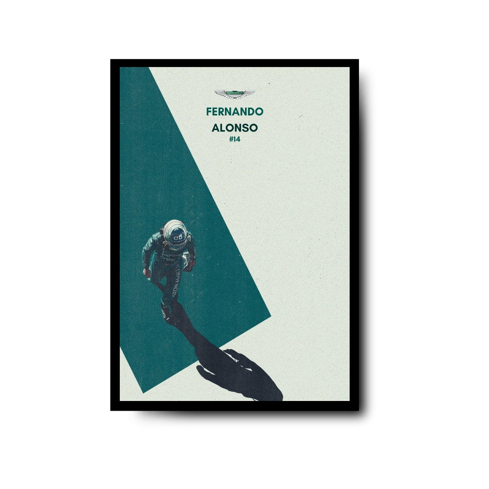 Plakat Fernando Alonso