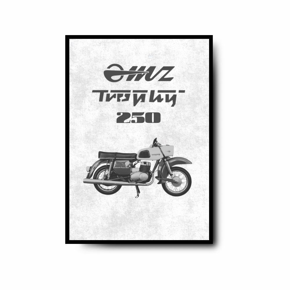 Plakat MZ Trophy 250