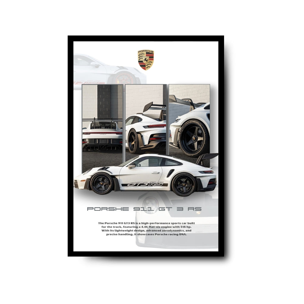Plakat Porsche 911 GT3 RS