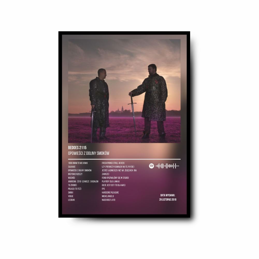Plakat Bedoes 2115 - Opowieści z doliny smoków