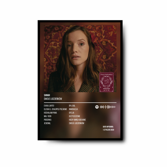 Plakat Sanah - Dwoje ludzieńków