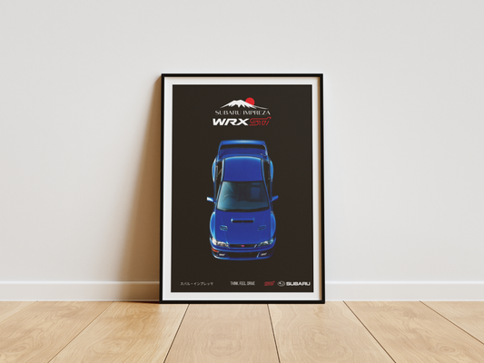 Plakat Subaru Impreza WRX STI