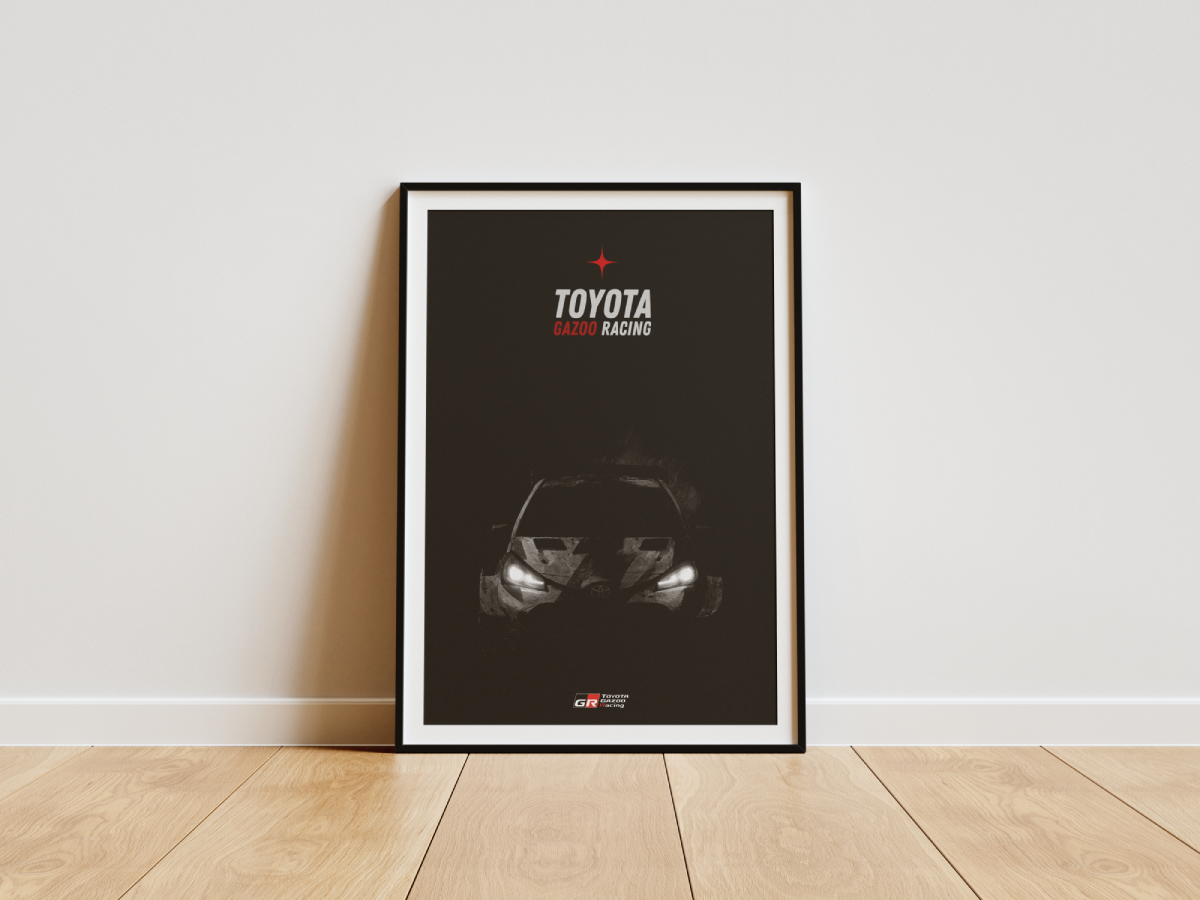 Plakat Toyota Yaris GR